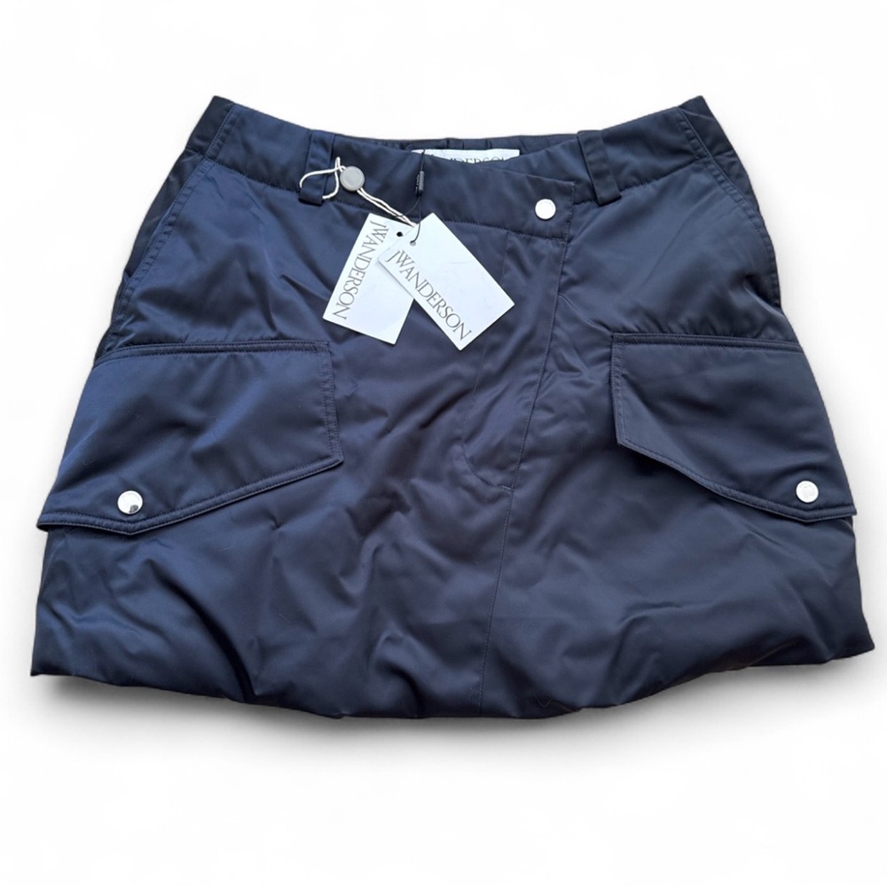 JW Anderson A-line Cargo Miniskirt in Navy - NWT